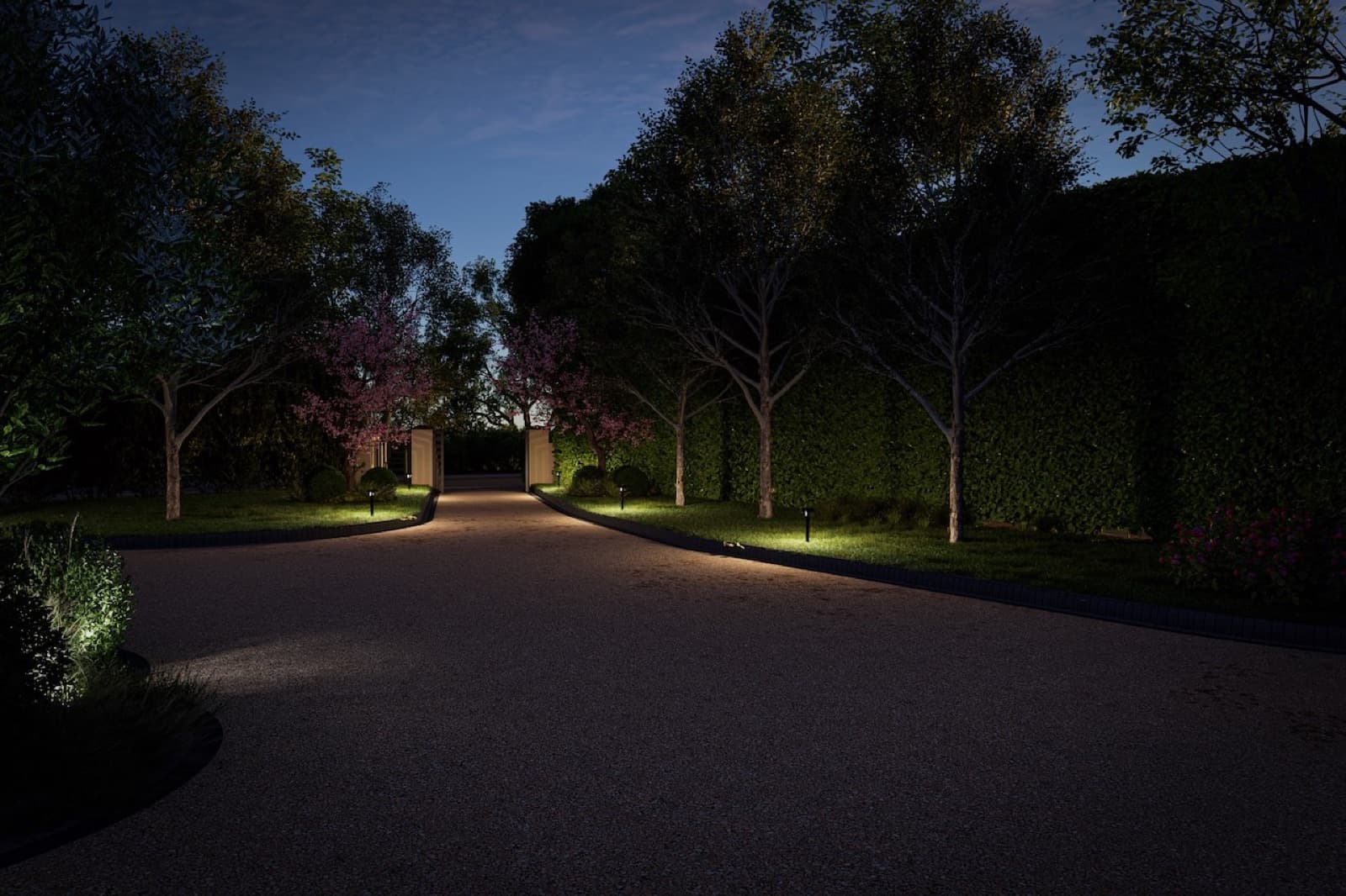 3D garden visualisation 3 from the George Stone Gardens design studio