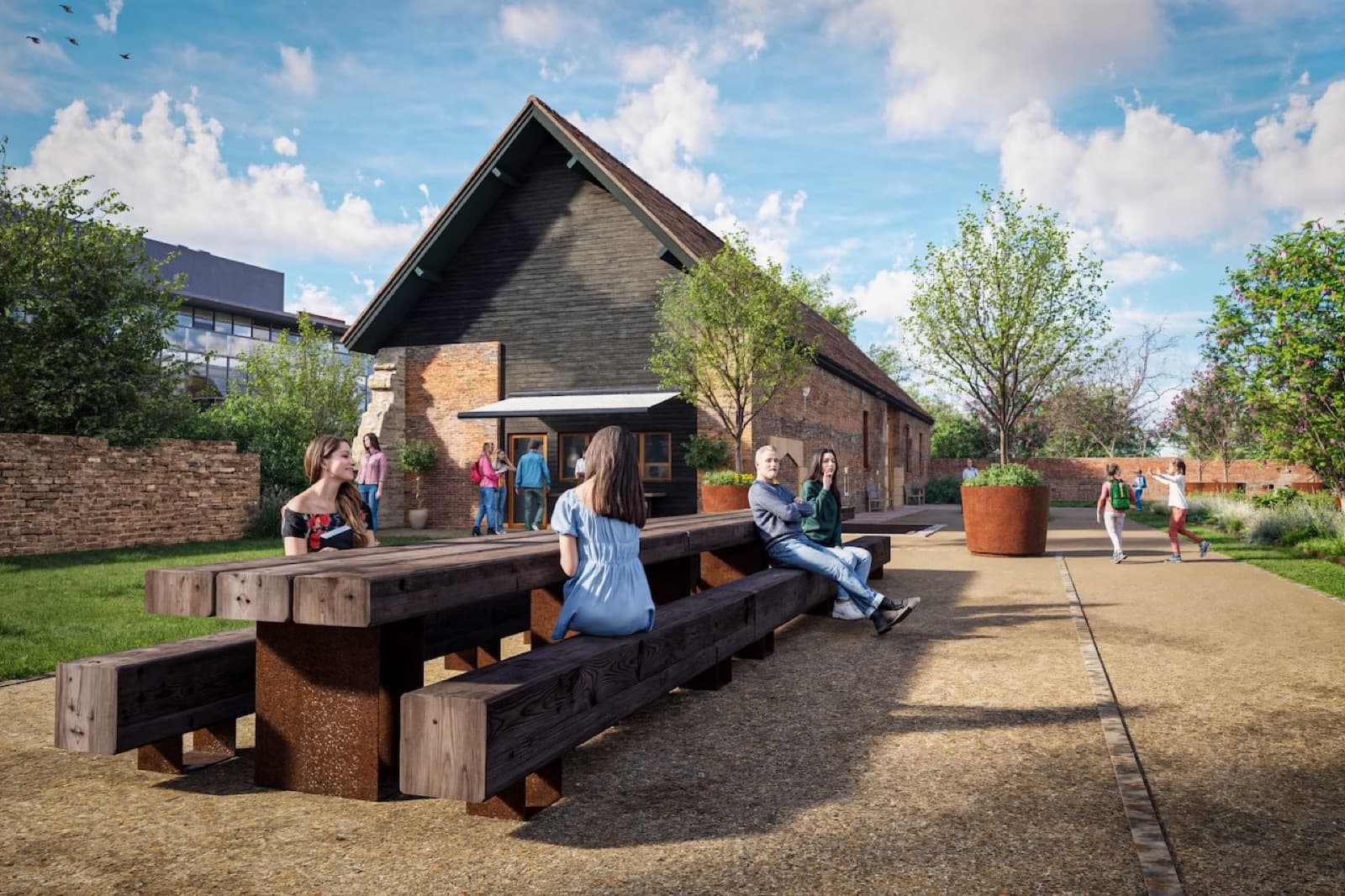 3D garden visualisation 13 from the George Stone Gardens design studio