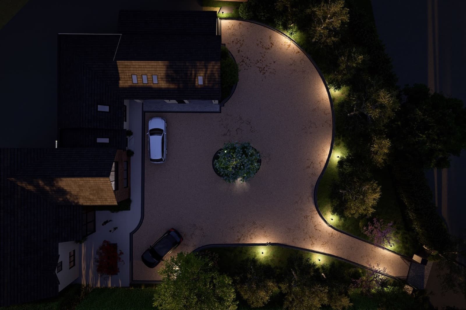 3D garden visualisation 18 from the George Stone Gardens design studio