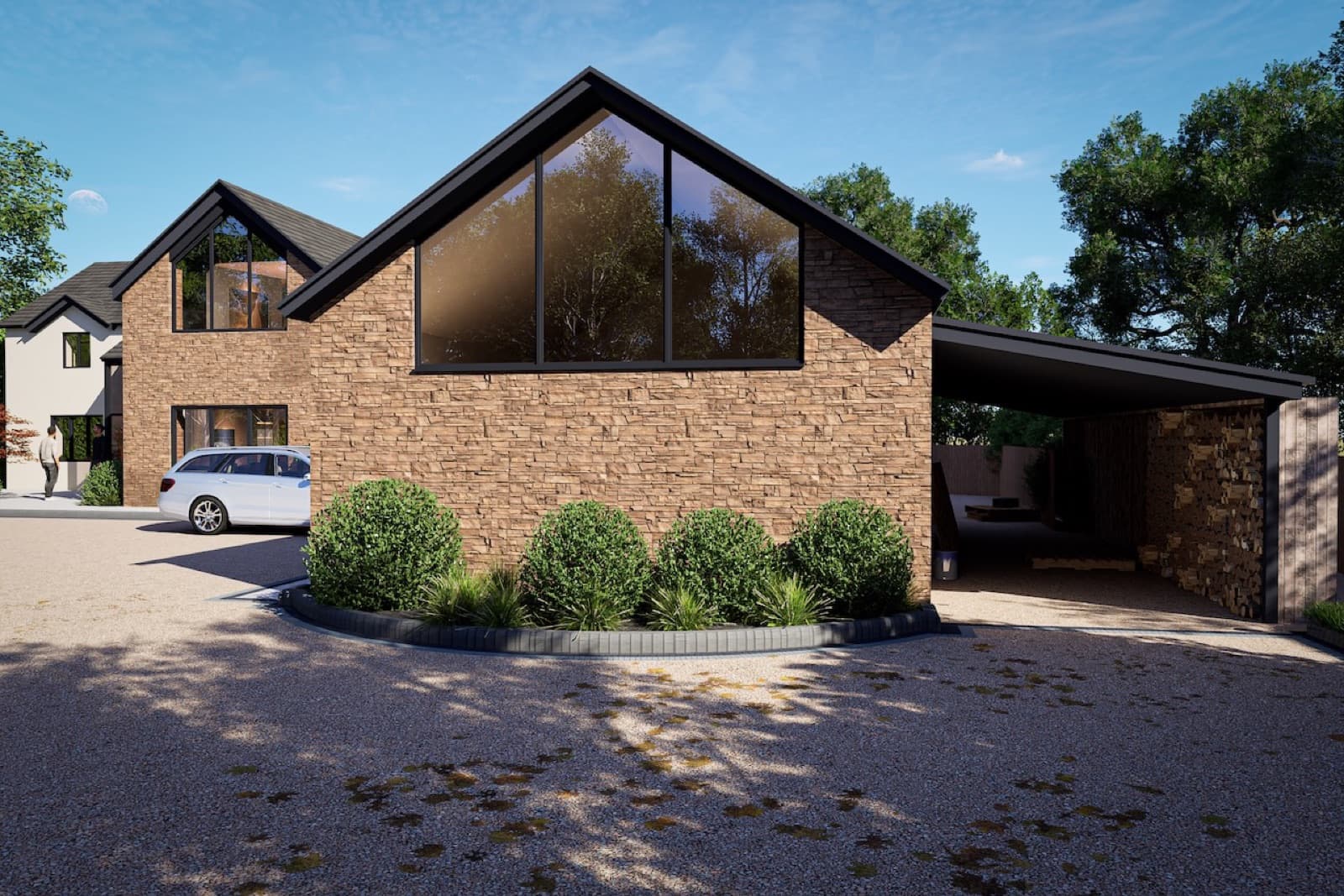 3D garden visualisation 24 from the George Stone Gardens design studio
